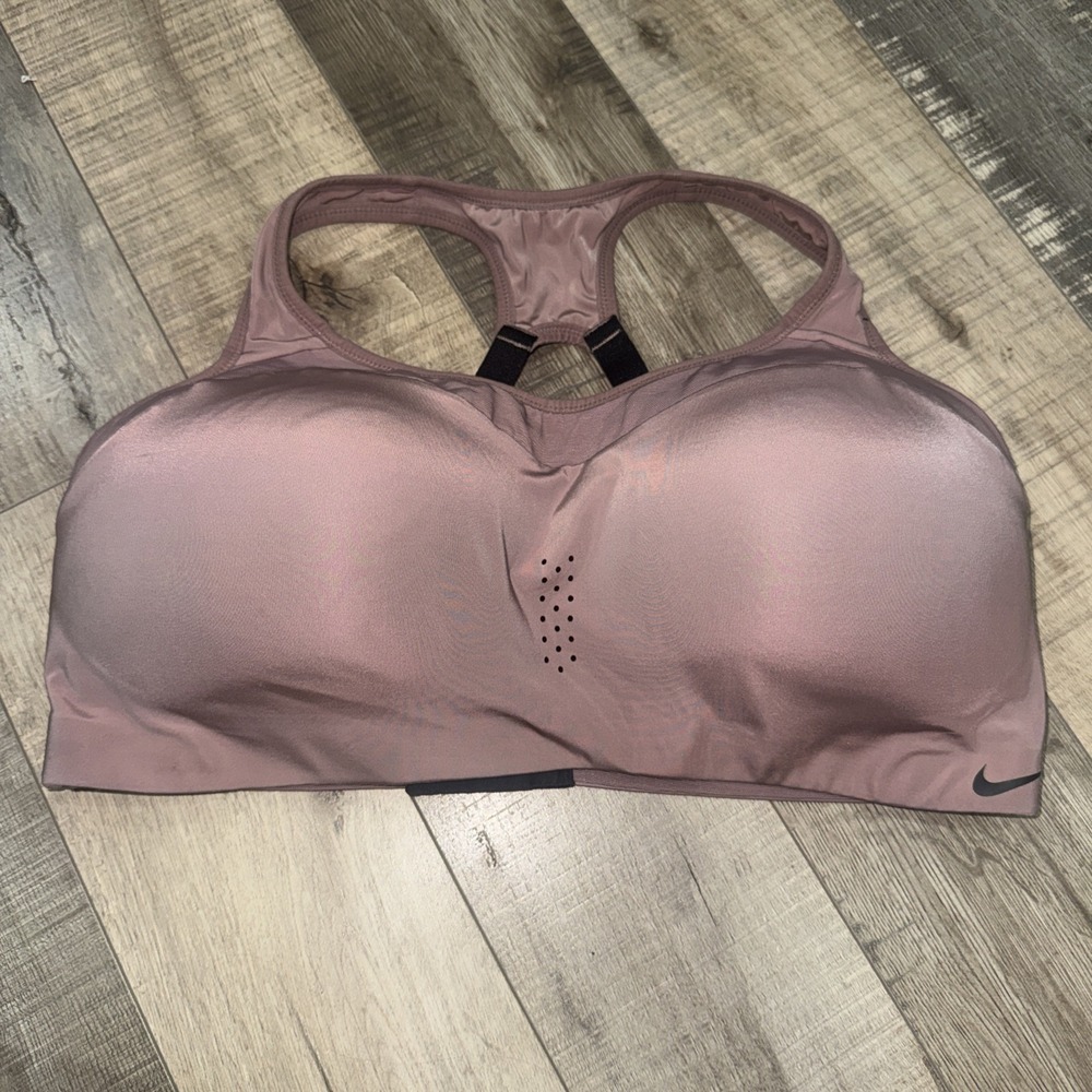 Nike Dri Fit Wireless Racerback Pullover Lined Sport Bra Size XL